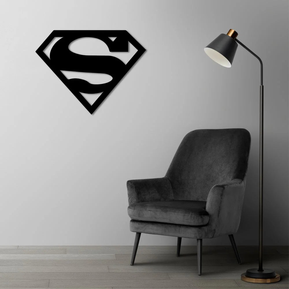 Superman Ahşap Dekorasyon