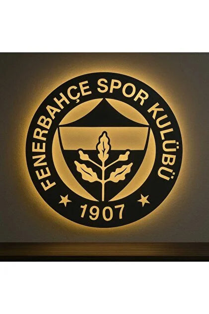 Kanarya'nın İhtişamı: Aydınlatmalı Fenerbahçe Logosu