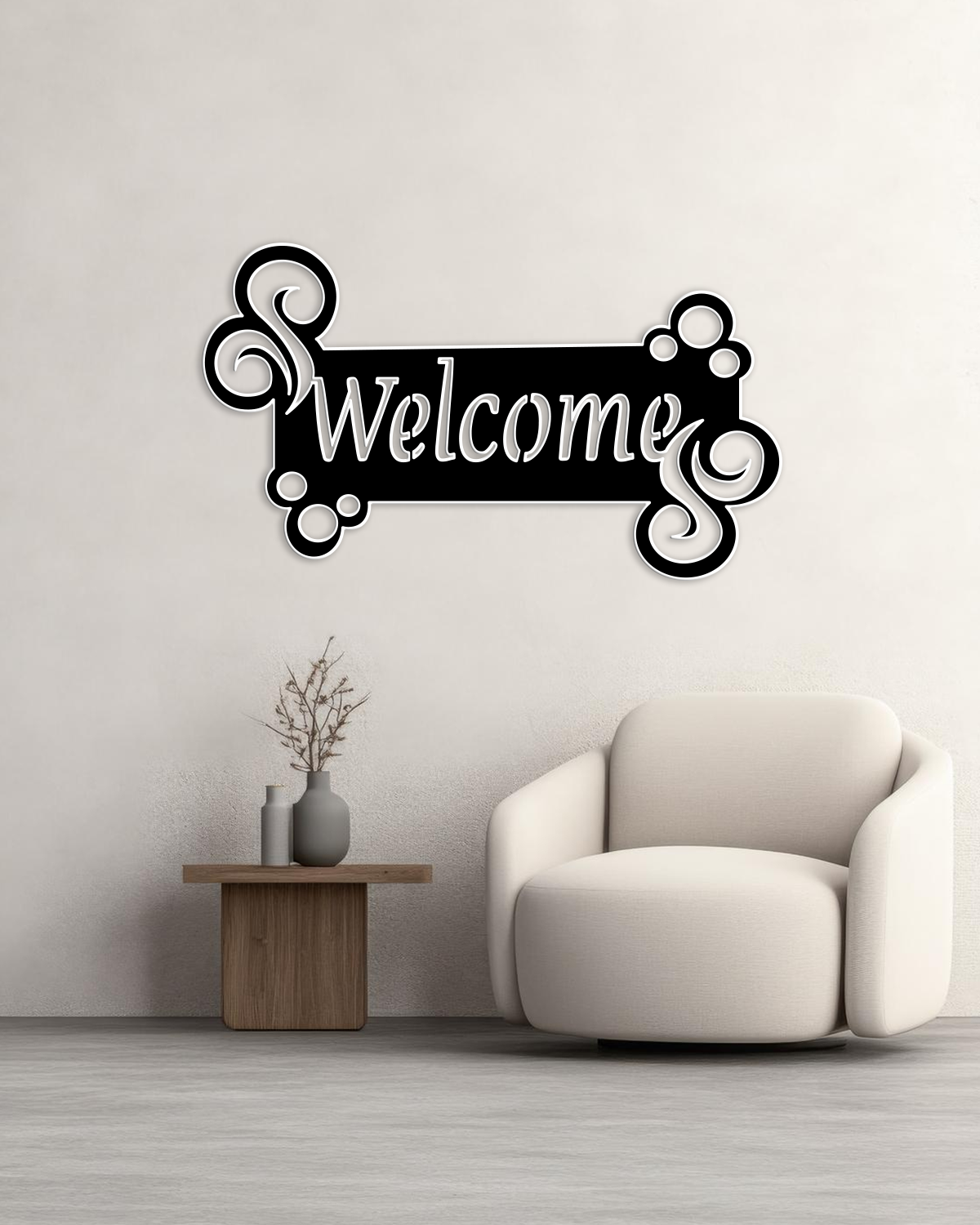 Welcome Tasarım Duvar Dekoru