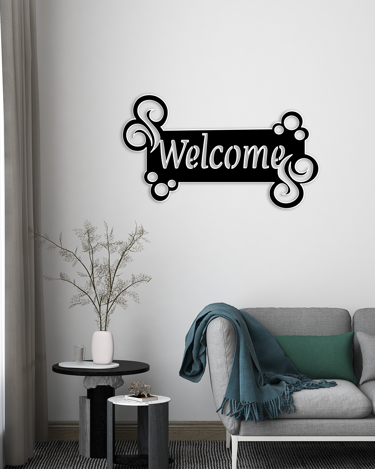 Welcome Tasarım Duvar Dekoru